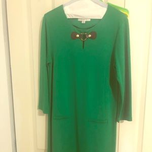 Bright green women’s dress - Skirtin Around